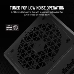 Corsair RMe Series™ RM850e Fully Modular Low-Noise ATX Power Supply - Black, White