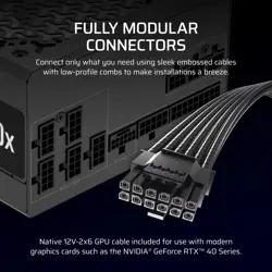 Corsair RMx Series RM850x Fully Modular Power Supply (UK)