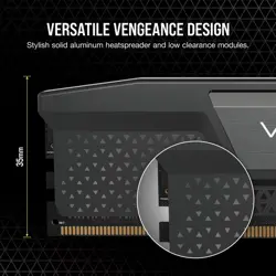 Corsair Vengeance 16GB (1x16GB) DDR5 5600MHz CL40 Desktop RAM | Intel XMP 3.0 & AMD EXPO Compatible, Low-Profile Design
