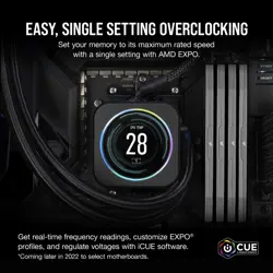 Corsair Vengeance 16GB (2x8GB) DDR5 5200MT/s CL40 Desktop RAM Kit | AMD EXPO & Intel XMP 3.0 Compatible, Low-Profile Design
