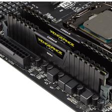 CORSAIR VENGEANCE LPX DDR4 RAM 16GB (2x8GB) 3200MHz CL16-18-18-36 1.35V Intel AMD Desktop Computer Memory - Black (CMK16GX4M2B3200C16)