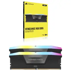 Corsair Vengeance RGB 32GB (2x16GB) DDR5 5200MHz CL40 Desktop RAM Kit | Dynamic RGB Lighting, AMD EXPO & Intel XMP 3.0 Compatible