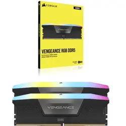 Corsair Vengeance RGB 32GB (2x16GB) DDR5 5600MT/s CL40 Desktop RAM Kit | Dynamic RGB Lighting, Intel XMP 3.0 & AMD EXPO Compatible