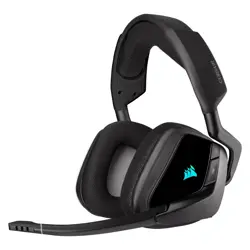 CORSAIR VOID RGB ELITE Wireless Premium Gaming Headset - 7.1 Surround Sound, RGB, Carbon