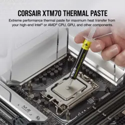 Corsair XTM70 Extreme Performance Thermal Paste - 3g Kit | CPU & GPU Cooling Solution