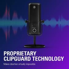 Corsair Elgato Wave 3 - Premium Studio Quality USB Condenser Microphone for Streaming, Podcast, Gaming and Home Office, Free Mixer Software, Sound Effect Plugins, Anti-Distortion, Plug ’n Play, for Mac, PC