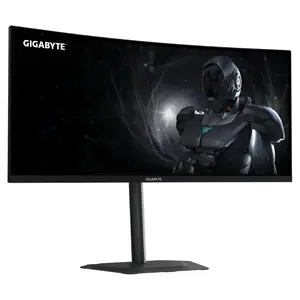 GIGABYTE G34WQC2 34" Ultrawide Curved Gaming Monitor – WQHD 3440×1440, 200Hz, 1ms GTG, 1500R VA, DisplayHDR 400, Adaptive-Sync