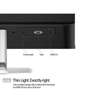 HP 524sf Series 5 24" FHD 1920x1080 IPS Monitor, 100Hz, 99% sRGB, 1500:1, 5ms, Black/Silver 