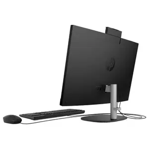 HP All-in-One Desktop AI 27-cr2038NH – Intel Core Ultra 7 255U, 8GB DDR5 RAM, 512GB SSD, 27" FHD Touchscreen, FreeDOS, Wired Keyboard & Mouse, Black