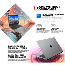 HP Omen 16-AE0073CL Gaming Laptop Intel Core i7-14650HX, 32GB DDR5, 1TB SSD, NVIDIA RTX 4060 8GB Graphics, 16.1" FHD IPS LED, Backlit keyboard, Windows 11 Home