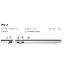 HP Omnibook 5 Flip 14 FP0013DX, Ultra 5 120U, 8GB RAM, 512GB NVMe SSD, 14 inch 2K X360 Multi touch 300 nits Screen, IR Webcam, Backlit Keyboard, Windows 11