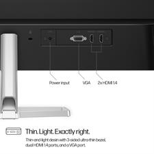 HP Series 5 27 inch FHD Monitor - 527sf, 27inch(68.6 cm),FHD(1920 x 1080),300 nits,Anti-Glare, Eye Ease