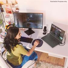 HP Victus 15 FB1049AX Gaming Laptop, 15.6" FHD 144Hz Display, AMD Ryzen 5 7535HS, 16GB DDR5 RAM, 512GB PCIe M.2 SSD, NVIDIA GeForce RTX 2050, HDMI, Webcam, Backlit Keyboard, Wi-Fi 6, Windows 11 Home, Silver