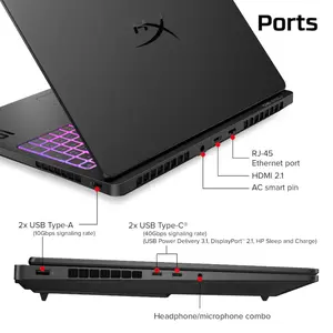 HyperX OMEN MAX 16-ak1942nr Gaming Laptop – AMD Ryzen AI 9 HX 475, 32GB DDR5, 2TB Gen5 SSD, RTX 5080 16GB, 16" 2.5K OLED 240Hz