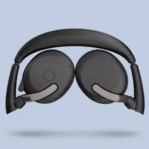 Jabra Evolve2 65 Flex – Stereo Wireless Headphones with Bluetooth & USB Adapter | ANC-Ready | Portable Office & Remote Work Headset