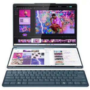 Lenovo Yoga 9 13IMU9 – 13.3″ 2.8K OLED Duo Touch · Intel Core Ultra 7 155U · 16 GB RAM · 1 TB SSD · Windows 11 Home · Tidal Teal