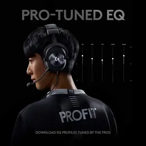 Logitech G Pro X Wired Gaming Headset – Blue VO!CE Mic Technology | 50mm PRO-G Drivers | DTS Headphone:X 2.0 | Memory Foam Comfort