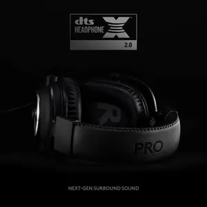Logitech G Pro X Wired Gaming Headset – Blue VO!CE Mic Technology | 50mm PRO-G Drivers | DTS Headphone:X 2.0 | Memory Foam Comfort