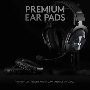 Logitech G Pro X Wired Gaming Headset – Blue VO!CE Mic Technology | 50mm PRO-G Drivers | DTS Headphone:X 2.0 | Memory Foam Comfort