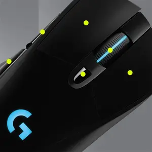 Logitech G703 LIGHTSPEED Wireless Gaming Mouse – HERO 25K Sensor | LIGHTSPEED 1 ms Wireless | POWERPLAY Compatible | 6 Programmable Buttons