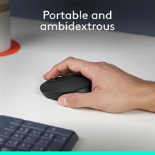 Logitech M171 Wireless Mouse for PC, Mac, Laptop, 2.4 GHz with USB Mini Receiver, Optical Tracking, 12-Months Battery Life, Ambidextrous - Black, Red, Blue
