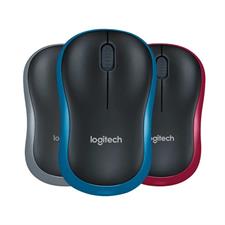 Logitech M185 Wireless Mouse – Compact 2.4 GHz USB Nano Receiver, 1000 DPI, Left/Right-Hand Friendly