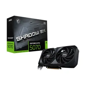 MSI GeForce RTX™ 5070 12G SHADOW 2X OC – 12GB GDDR7 Overclocked Gaming Graphics Card