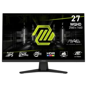 MSI MAG 274QF X24 27 inch WQHD Rapid IPS 240Hz Gaming Monitor