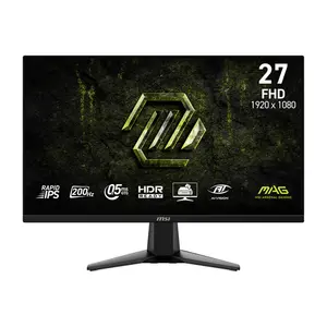 MSI MAG 275F E20 27" Gaming Monitor 200Hz Rapid IPS 0.5ms FHD Adaptive Sync