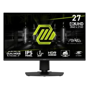 MSI MAG 275UPD E14 27 Inch UHD/FHD Dual Mode 1ms IPS Gaming Monitor