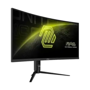 MSI MAG 342CQR E2 34-Inch UWQHD 1500R Curved Gaming Monitor | 3440x1440, 180Hz, 1ms MPRT, VA Panel, FreeSync Premium, HDR Ready