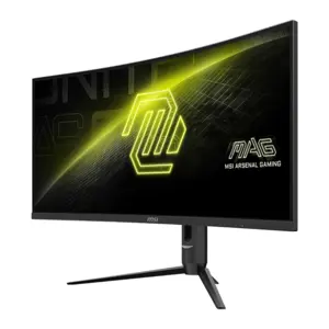MSI MAG 342CQR E2 34-Inch UWQHD 1500R Curved Gaming Monitor | 3440x1440, 180Hz, 1ms MPRT, VA Panel, FreeSync Premium, HDR Ready