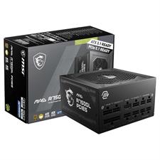 MSI MAG A750GL PCIE 5.1 & ATX 3.1 Gaming Power Supply - Full Modular - 80 Plus Gold Certified 750W - Compact Size - ATX PSU