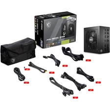 MSI MAG A850GL PCIE 5.1 & ATX 3.1 Gaming Power Supply - Full Modular - 80 Plus Gold Certified 850W - Compact Size - ATX PSU