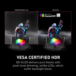 MSI MPG 341CQPX QD-OLED 34 Inch Ultrawide Curved Gaming Monitor | UWQHD 3440x1440, 240Hz, 0.03ms GTG, DisplayHDR True Black 400, FreeSync Premium Pro, USB-C 98W PD