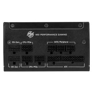MSI MPG A850GS 850W Fully Modular Gaming Power Supply 80 PLUS Gold ATX 3.1 PCIe 5.1