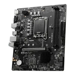 MSI PRO B760M-E D5 Motherboard – Intel® 12th/13th/14th Gen Support | DDR5 Memory | PCIe 4.0 | M.2 Slot | Micro-ATX | Reliable Performance
