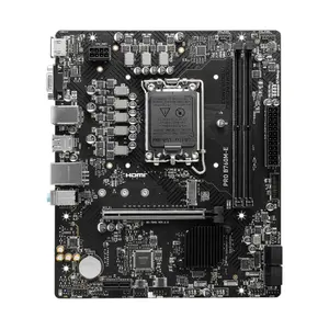 MSI PRO B760M-E D5 Motherboard – Intel® 12th/13th/14th Gen Support | DDR5 Memory | PCIe 4.0 | M.2 Slot | Micro-ATX | Reliable Performance
