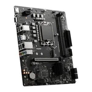 MSI PRO B760M-E D5 Motherboard – Intel® 12th/13th/14th Gen Support | DDR5 Memory | PCIe 4.0 | M.2 Slot | Micro-ATX | Reliable Performance
