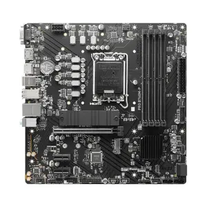 MSI PRO B760M-P D5 Motherboard – Intel® 12th/13th/14th Gen | DDR5 Memory | PCIe 4.0 | M.2 Slot | Extended Heatsink | Micro-ATX