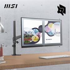 MSI PRO MP225 21.5 Inch Full HD Office Monitor - 1920 x 1080 IPS Panel, 100 Hz Refresh Rate, Eye-Friendly Screen, Tilt-Adjustable, Anti-Glare Coating, Built-in Speakers, HDMI and VGA Ports, Black