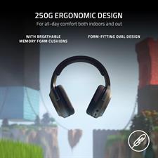 Razer Barracuda X Wireless Multi-Platform Gaming and Mobile Headsetm, 250g Ergonomic Design - Detachable HyperClear Mic - 20 Hr Battery - Compatible w/PC, PS5, Switch, & Android - Black