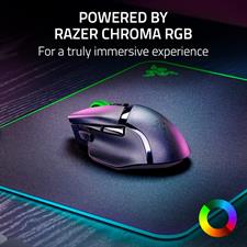Razer Basilisk V3 X HyperSpeed Customizable Wireless Gaming Mouse: Mechanical Switches Gen-2-5G Advanced 18K Optical Sensor - Chroma RGB 9 Programmable Controls 535 Hr Battery Classic Black