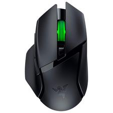 Razer Basilisk V3 X HyperSpeed Customizable Wireless Gaming Mouse: Mechanical Switches Gen-2-5G Advanced 18K Optical Sensor - Chroma RGB 9 Programmable Controls 535 Hr Battery Classic Black