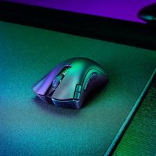 Razer DeathAdder V2 X HyperSpeed: Award-Winning Ergonomic Design - Ultra-Fast Wireless - 235hr Battery Life - 7 Programmable Buttons - Gen 2 Mechanical Switches - 5G 14K DPI Optical Sensor