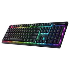 Razer DeathStalker V2 Pro Wireless Gaming Keyboard: Low Profile Optical Switches Linear Red - HyperSpeed Wireless & Bluetooth - Chroma RGB - Up to 200 Hr Battery Snap Tap