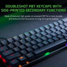 Razer Huntsman Mini 60% Gaming Keyboard: Fast Keyboard Switches - Clicky Optical Switches - Chroma RGB Lighting - PBT Keycaps - Onboard Memory Snap Tap - Black