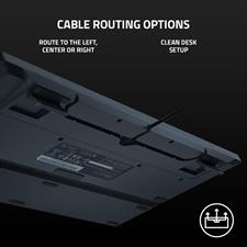 Razer Ornata V3 X Gaming Keyboard: Low-Profile Keys - Silent Membrane Switches - UV-Coated Keycaps - Spill Resistant - Chroma RGB Lighting - Ergonomic Wrist Rest - Classic Black