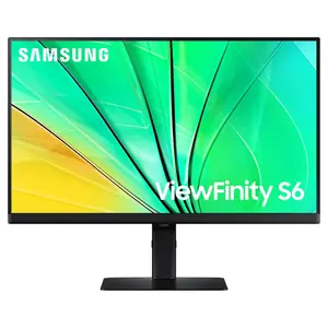 Samsung 27" ViewFinity S6 S60D QHD IPS Monitor 100Hz HDR10 Height Adjustable