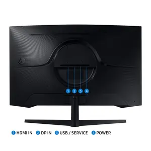 Samsung 32" Odyssey G5 Gaming Monitor QHD 165Hz 1ms Curved FreeSync
